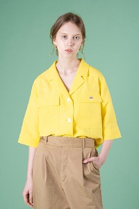 린넨셔츠자켓 (Yellow)